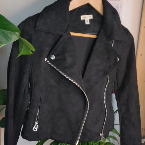 Silence + Noise Moto jacket leather - Picture 4 of 5